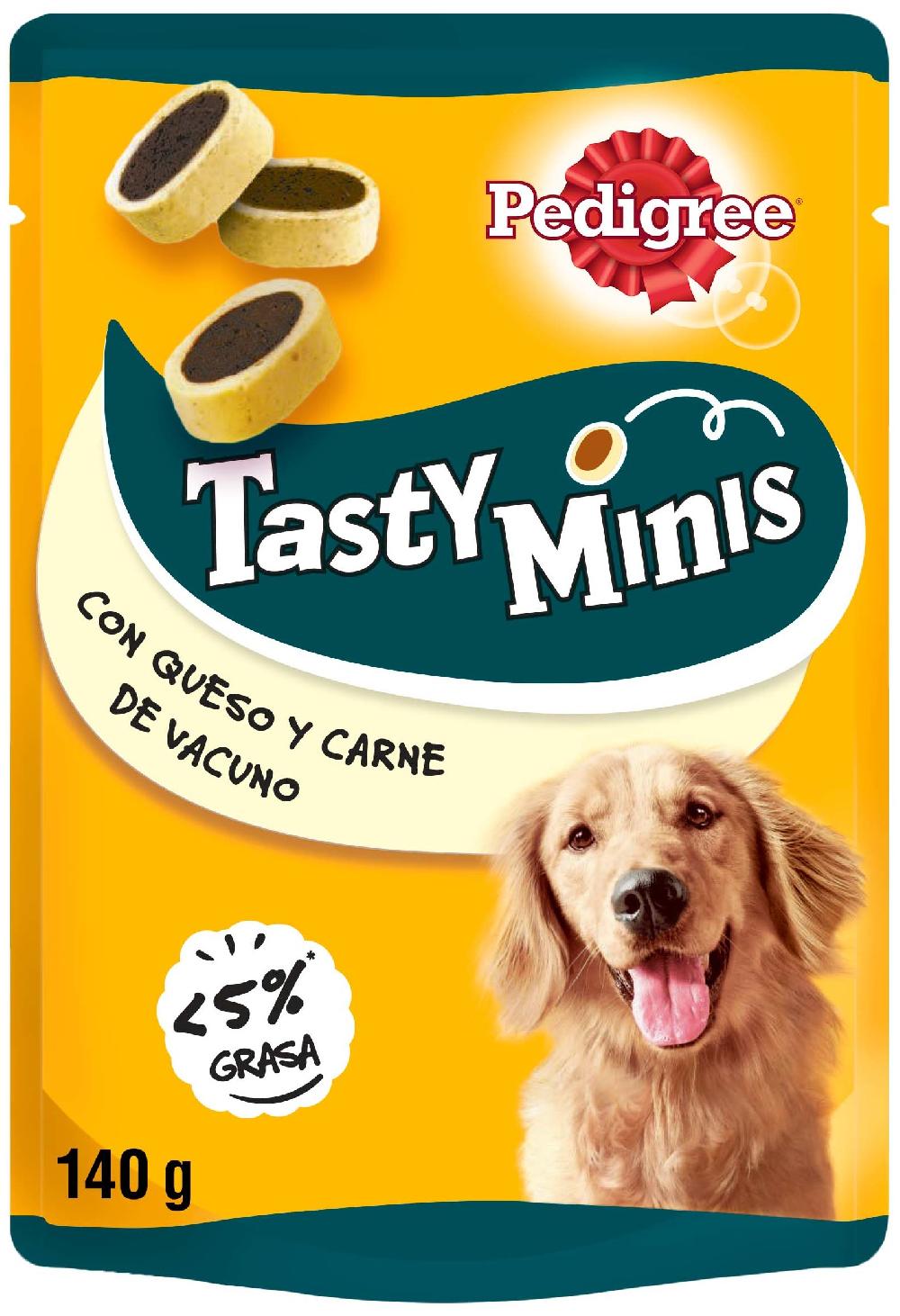 Miscota Pedigree Tasty mini snack per cani al gusto di formaggio e manzo