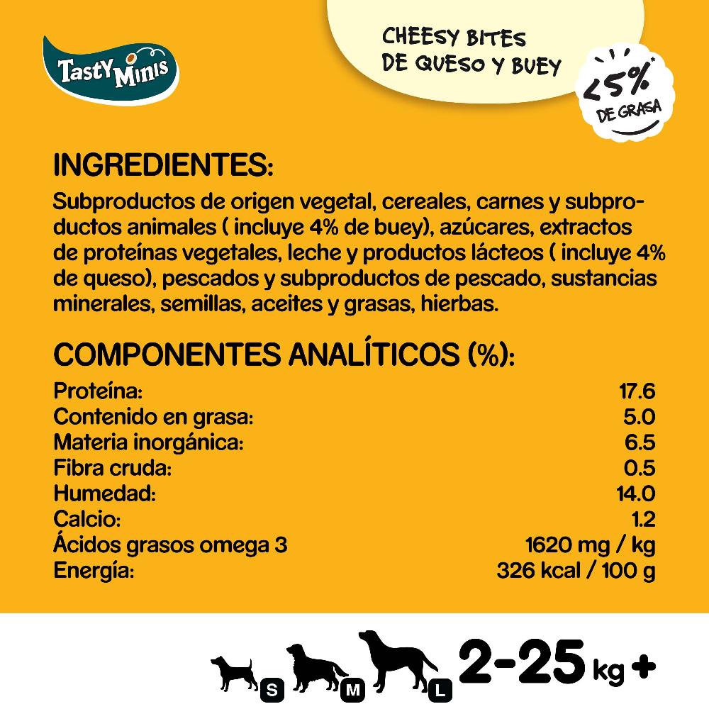Miscota Pedigree Tasty mini snack per cani al gusto di formaggio e manzo Moda