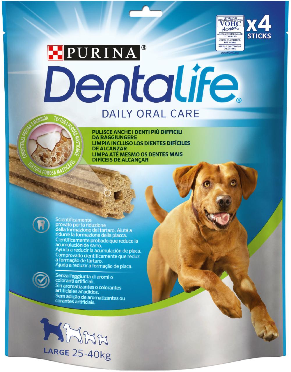 Miscota Dentalife Snack per la Cura del Cavo Orale nei Cani Grande da 25 a 40 kg In Linea