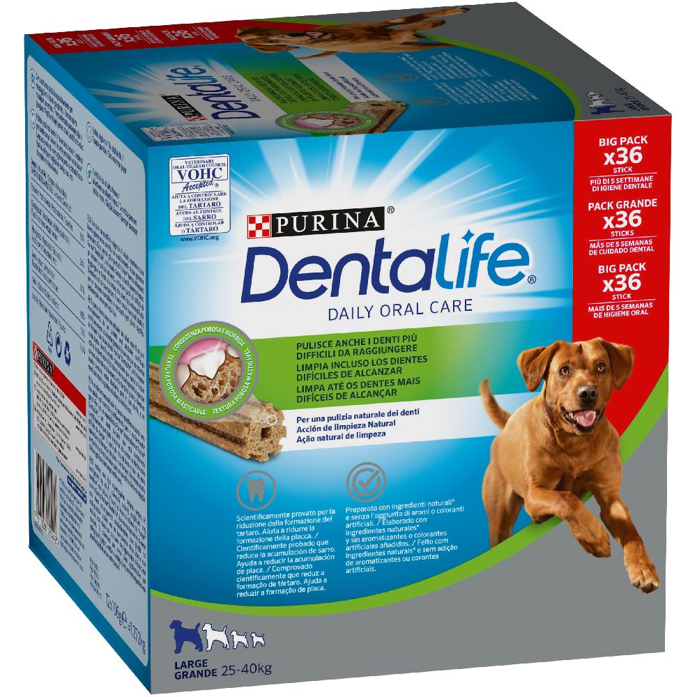Miscota Dentalife Snack per la Cura del Cavo Orale nei Cani Grande da 25 a 40 kg In Linea