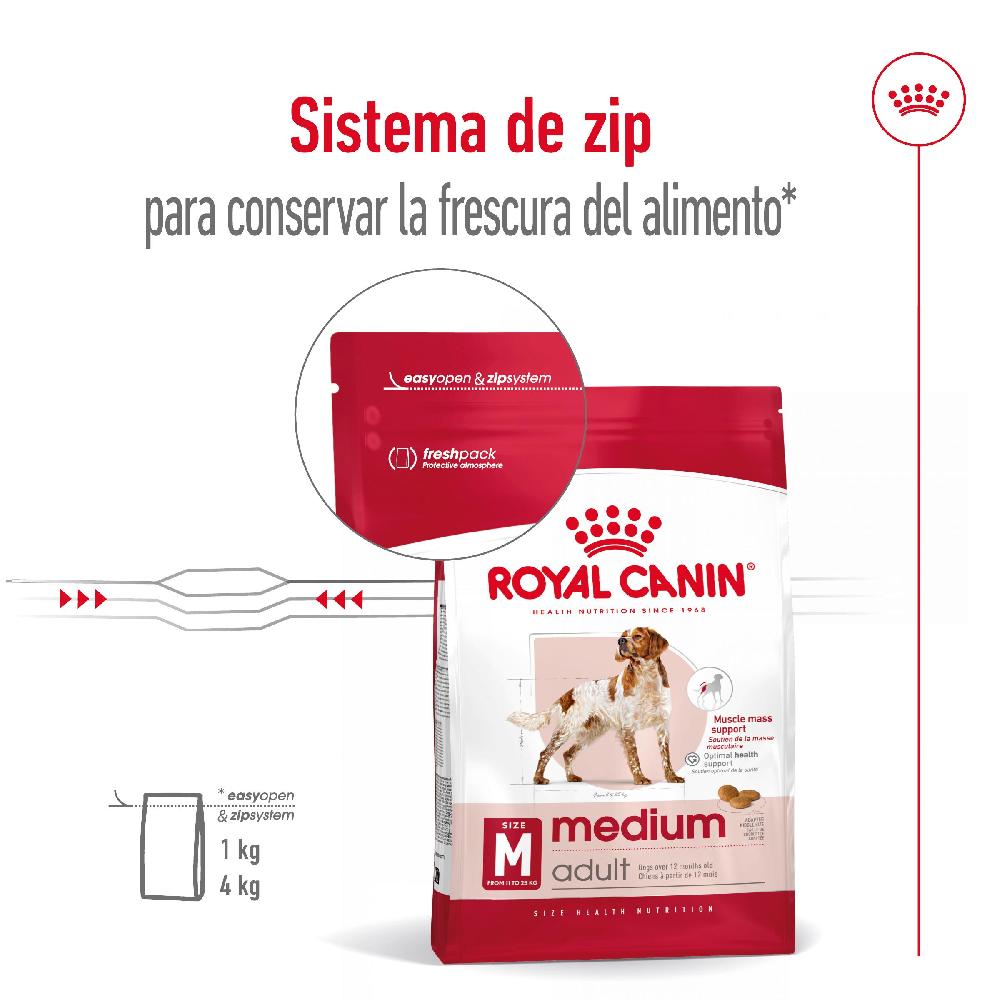 Miscota Royal Canin Medium Adult Cibo per cani adulti di razza media Spedizione Gratuita