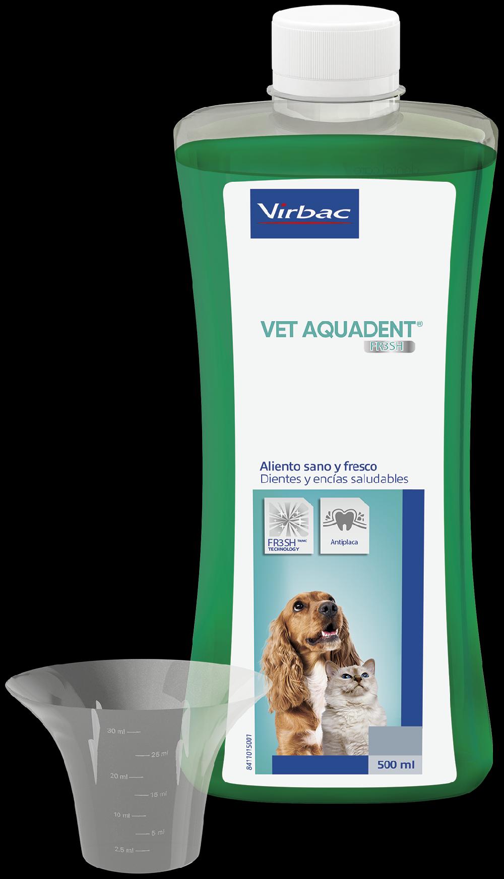 Miscota Virbac Vet Aquadent Liquido per l'Igiene Dentale di Cani e Gatti Consegna Veloce