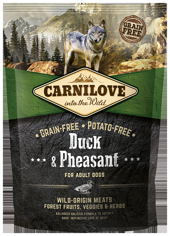Miscota Carnilove Cibo Secco Natural Cani Adult Anatra e Fagiano Convenienza