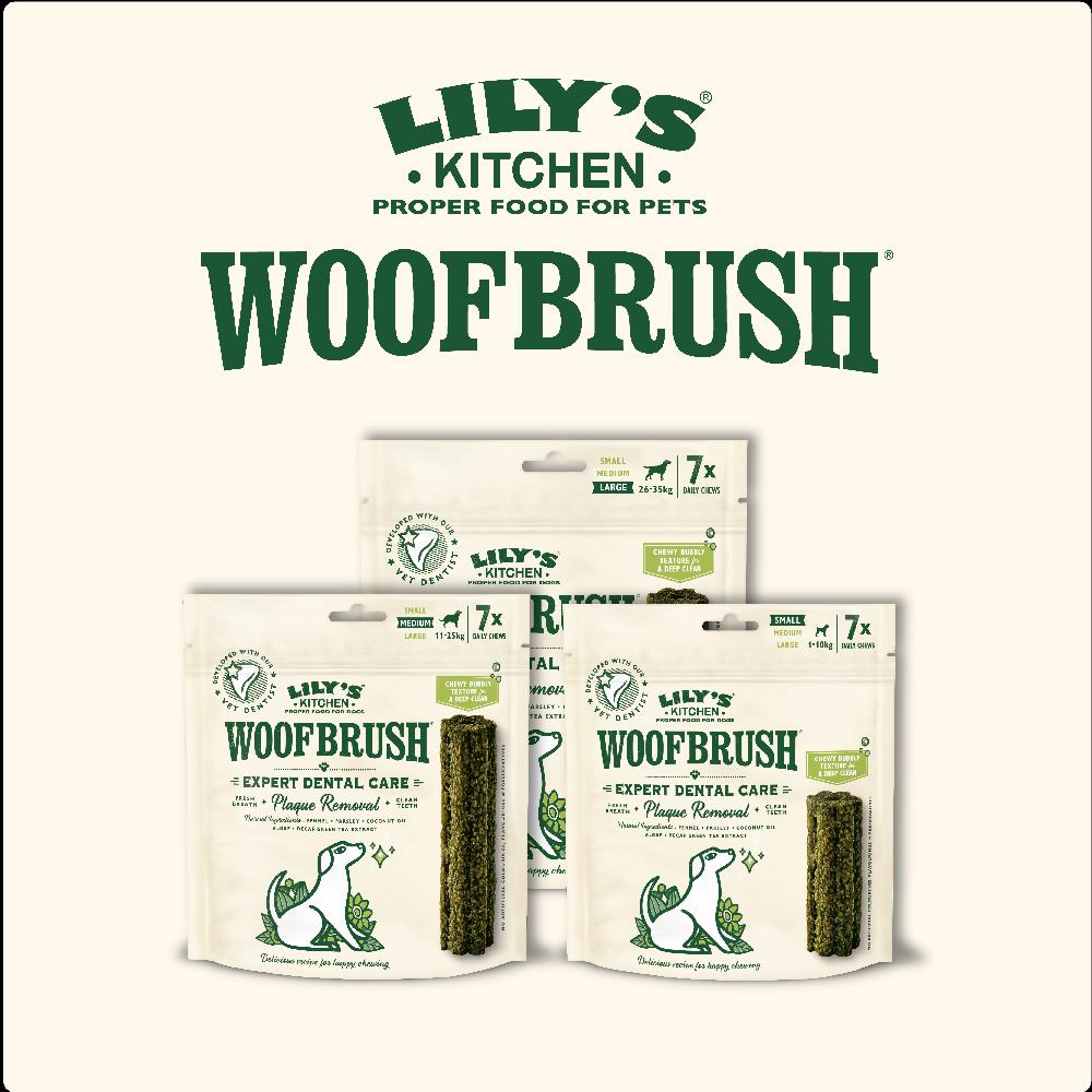 Miscota Lily's Kitchen Woofbrush Dental Chew Medium Multipack Hotsell