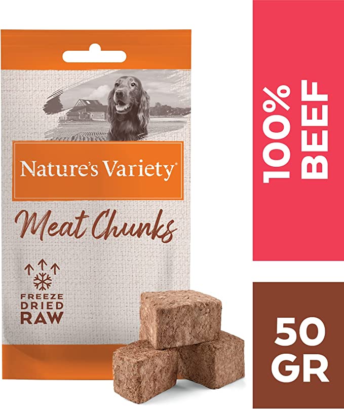 Miscota Nature's Variety Bocados de Carne de Ternera Liofilizados para Perros Vendita Economica