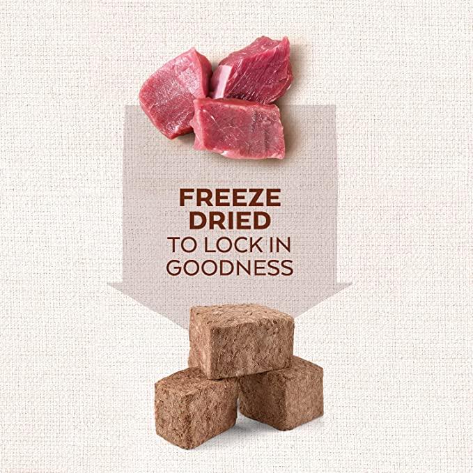 Miscota Nature's Variety Bocados de Carne de Ternera Liofilizados para Perros Vendita Economica