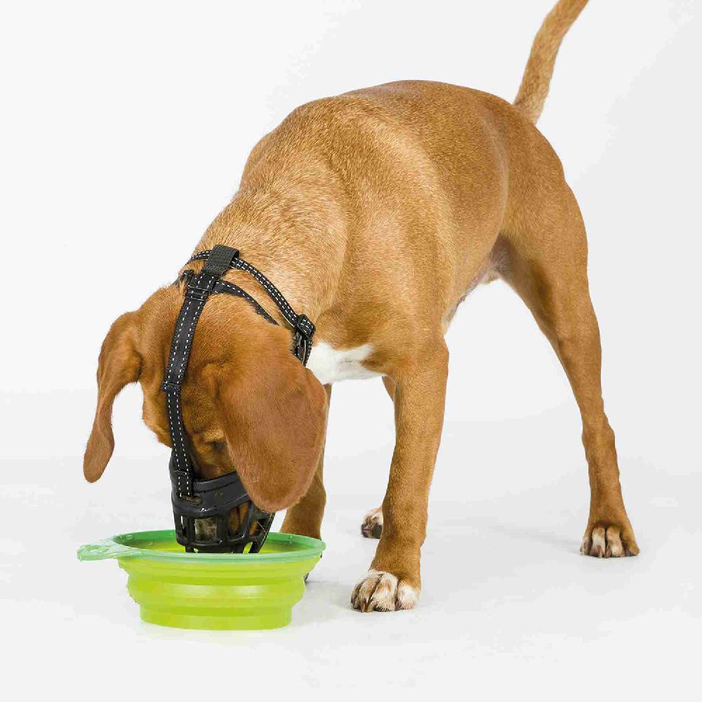 Miscota Trixie Museruola flessibile in silicone per cani Presa