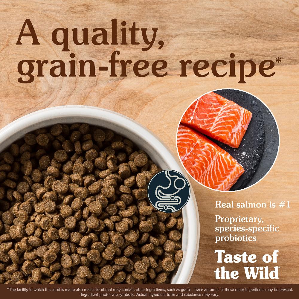 Miscota Taste of the Wild Pacific Stream Cibo per Cuccioli al Salmone Affumicato Rilascio limitato
