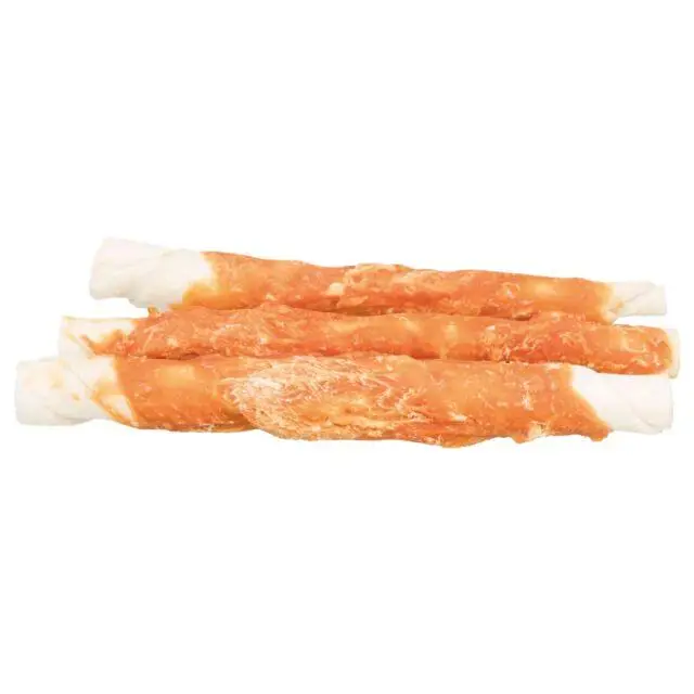 Miscota Trixie Costine BBQ con pollo DentaFun (3 pezzi) Nuovo