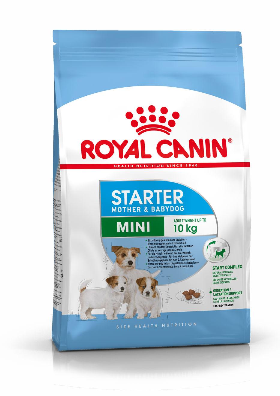 Miscota Royal Canin Cibo Secco per Cani Starter Mini Mother & Babe Dog Qualità
