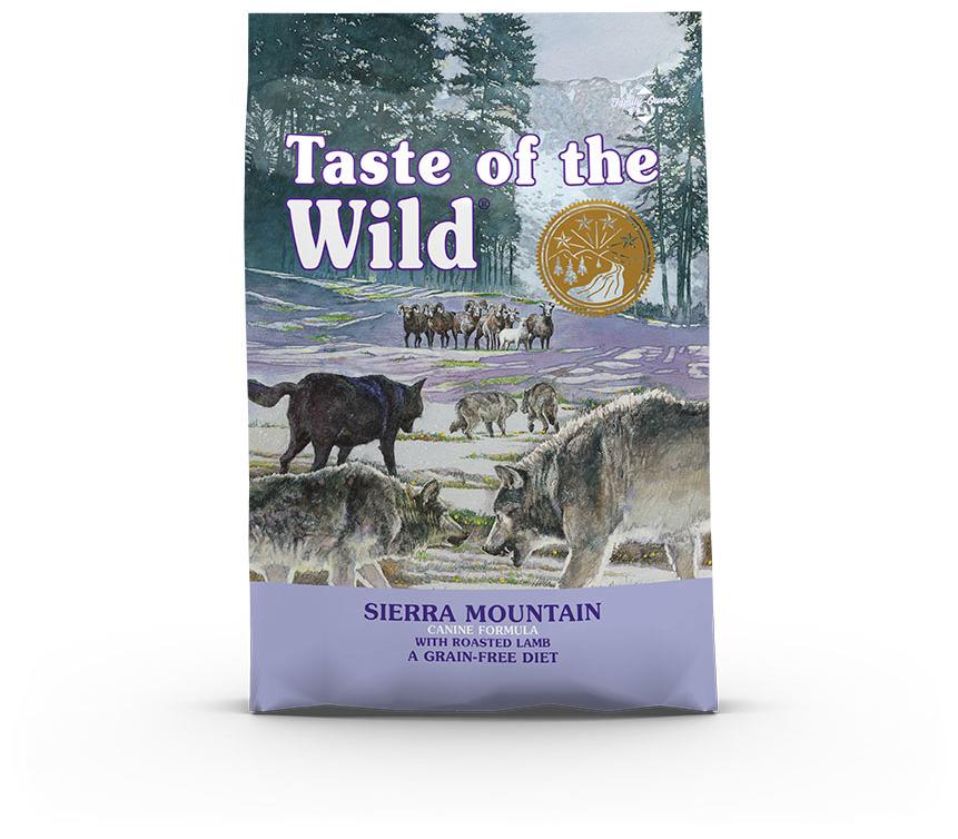 Miscota Taste of the Wild Sierra Mountain Arrosto di Agnello per Cani Consegna Veloce