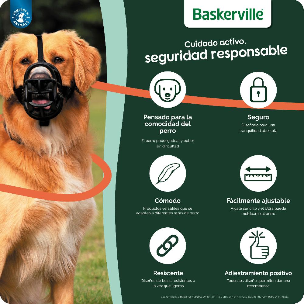 Miscota Company Of Animals Baskerville Ultra Muzzle I Più Venduti