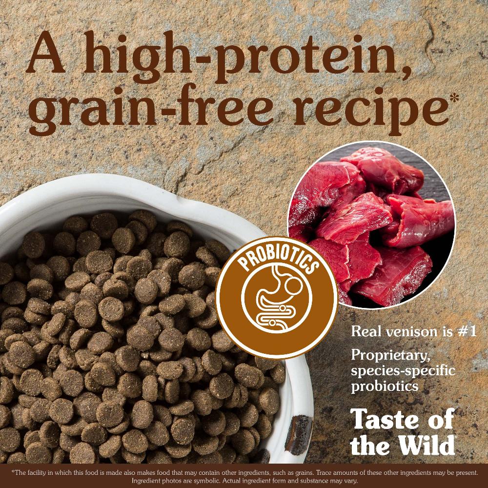 Miscota Taste of the Wild Pine Forest Cibo per Cani con Cervo e Legumi Offerta esclusiva
