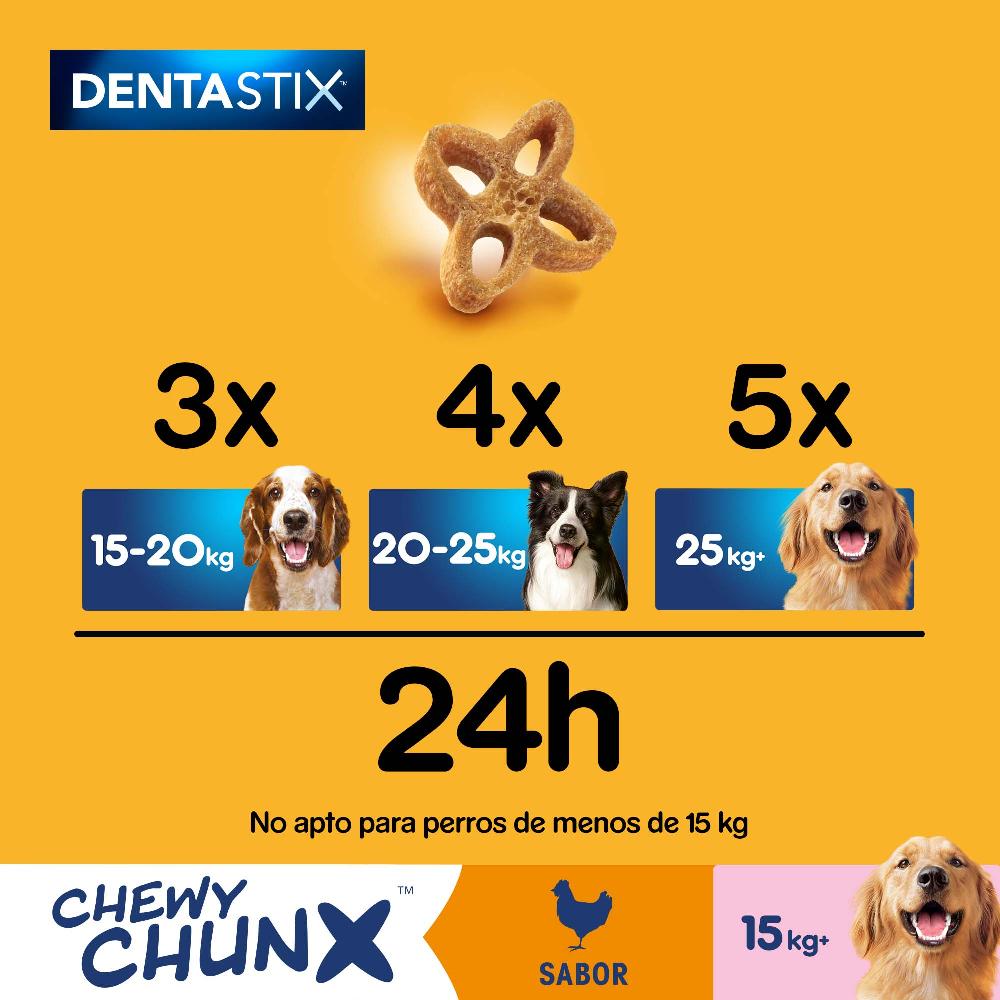 Miscota Pedigree Dentastix Chewy Chunx snack dentale cani media e grande taglia pollo Black Friday