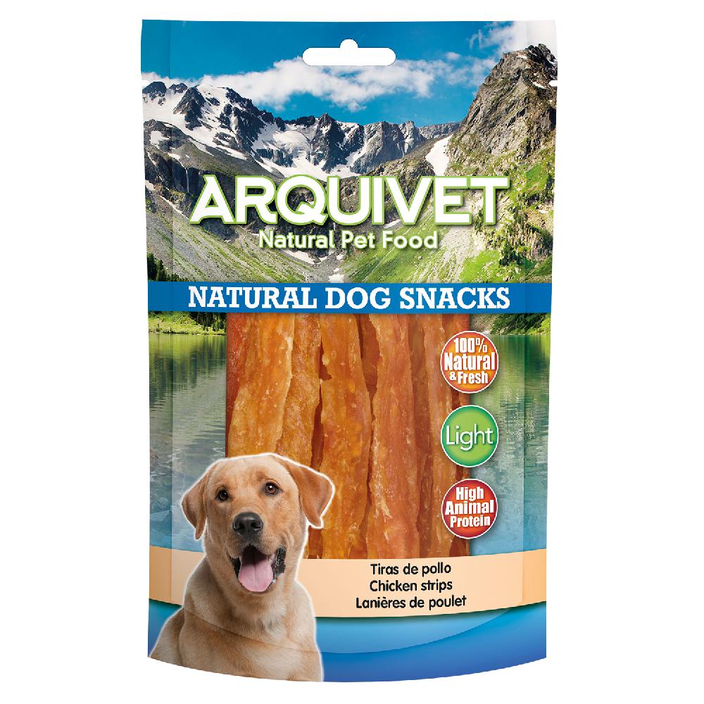 Miscota Arquivet Snack Chicken Strips 100 G Saldi Di Fabbrica