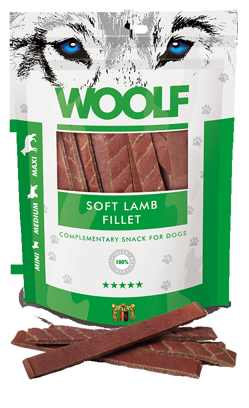 Miscota Woolf Filetto di Agnello Snack per Cani Negozio online di fabbrica