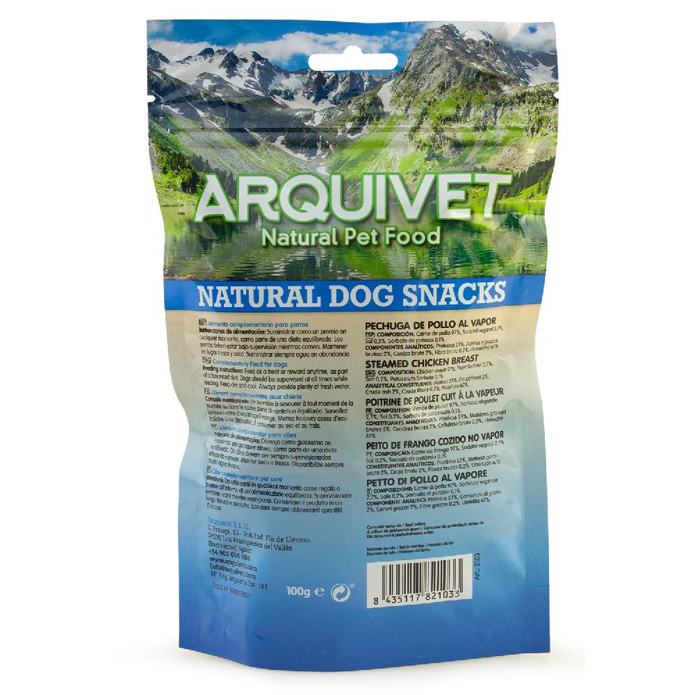 Miscota Arquivet Snack Naturale per Cani di Petto di Pollo al Vapore Offerta speciale della fabbrica