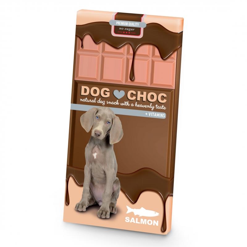 Miscota Duvo Plus Tavoletta di cioccolato per cani al salmone Italy