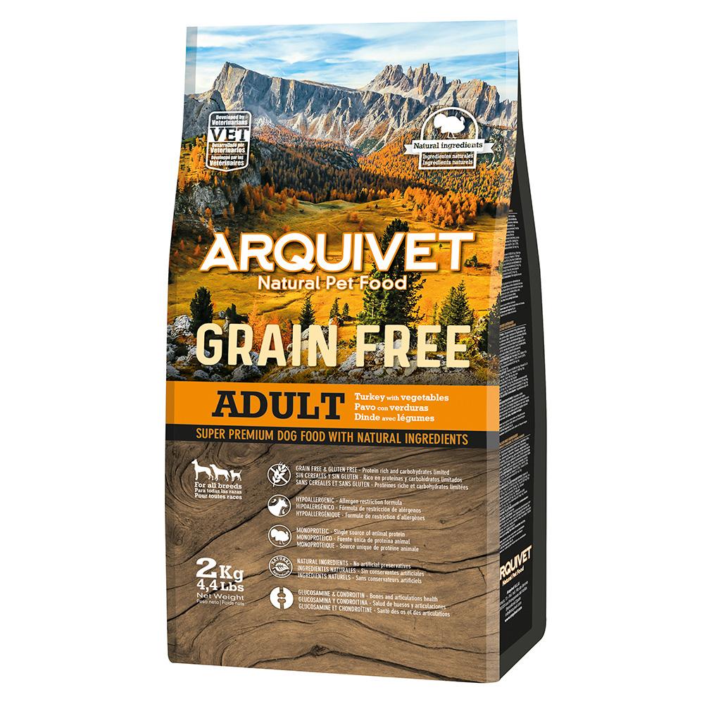 Miscota Arquivet Cibo Secco per Cani Grain Free Adult Tacchino Qualità