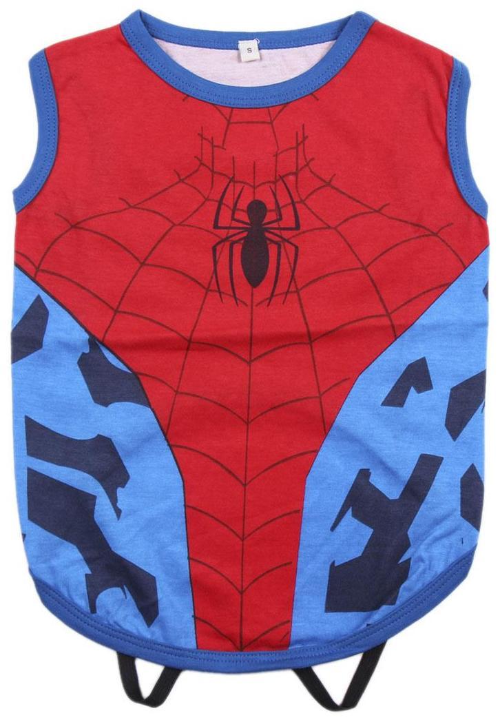Miscota For Fan Pets camicia Spiderman per i cani Smaltimento dello stoccaggio