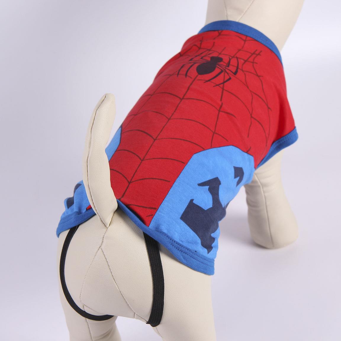 Miscota For Fan Pets camicia Spiderman per i cani Smaltimento dello stoccaggio