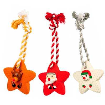 Miscota Trixie Giocattolo natalizio speciale in lattice Star Offerte esclusive