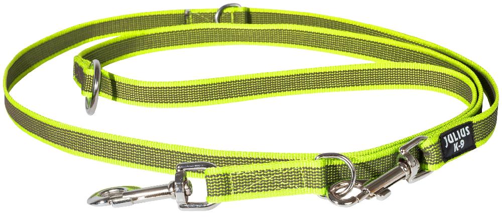 Miscota Julius K9 Guinzaglio d'addestramento con adesivi giallo neon Prezzo basso