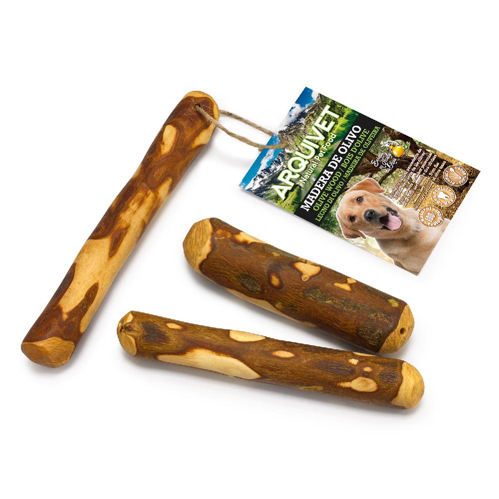 Miscota Arquivet Teether in Legno d'ulivo Nuovo