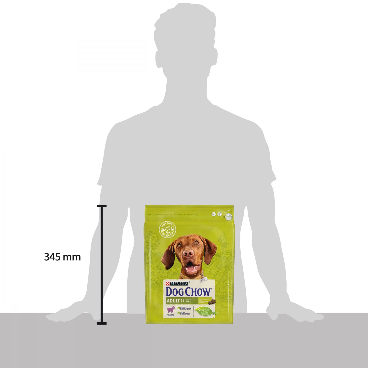 Miscota Dog Chow I Adult Agnello Pezzi Unici