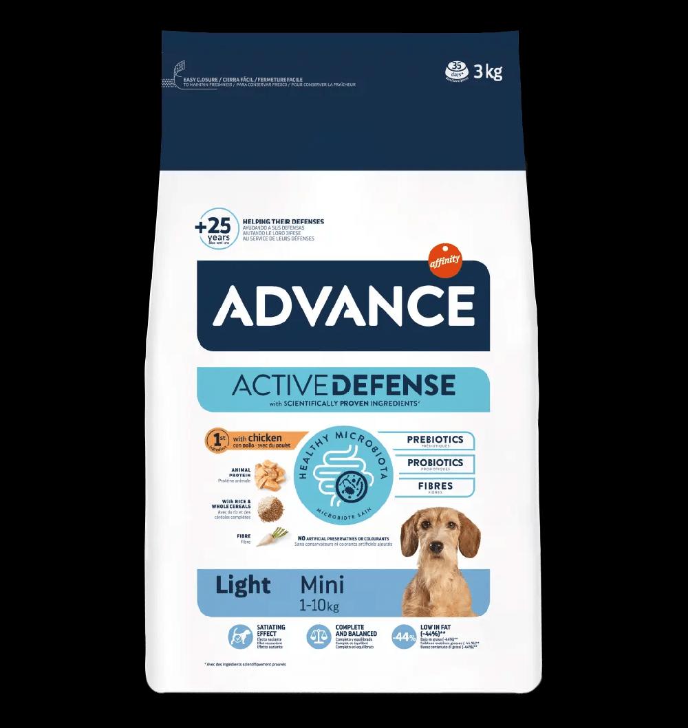 Miscota Advance Pienso Light para Perros Mini de Pollo y Arroz Negozi Online