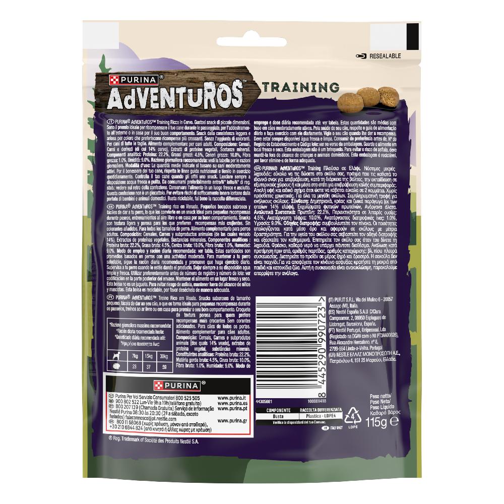 Miscota Adventuros Snack di addestramento alla carne di cervo per cani Grandi sconti