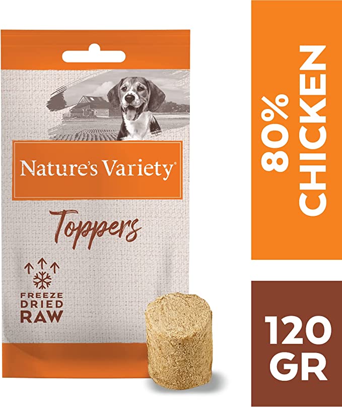 Miscota Nature's Variety Toppers de Pollo Liofilizados para Perros Liquidazione