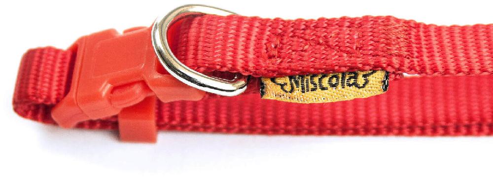 Miscota Miscota Collare di Nylon Rosso per Cani Offerte speciali