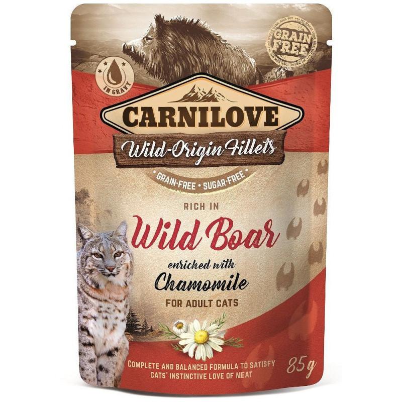 Carnilove Wild Origin Fillets Cibo Umido per Gatti Saldi