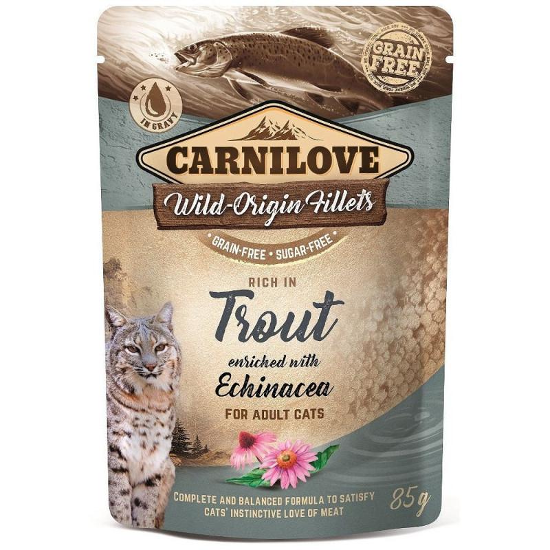 Carnilove Wild Origin Fillets Cibo Umido per Gatti Saldi