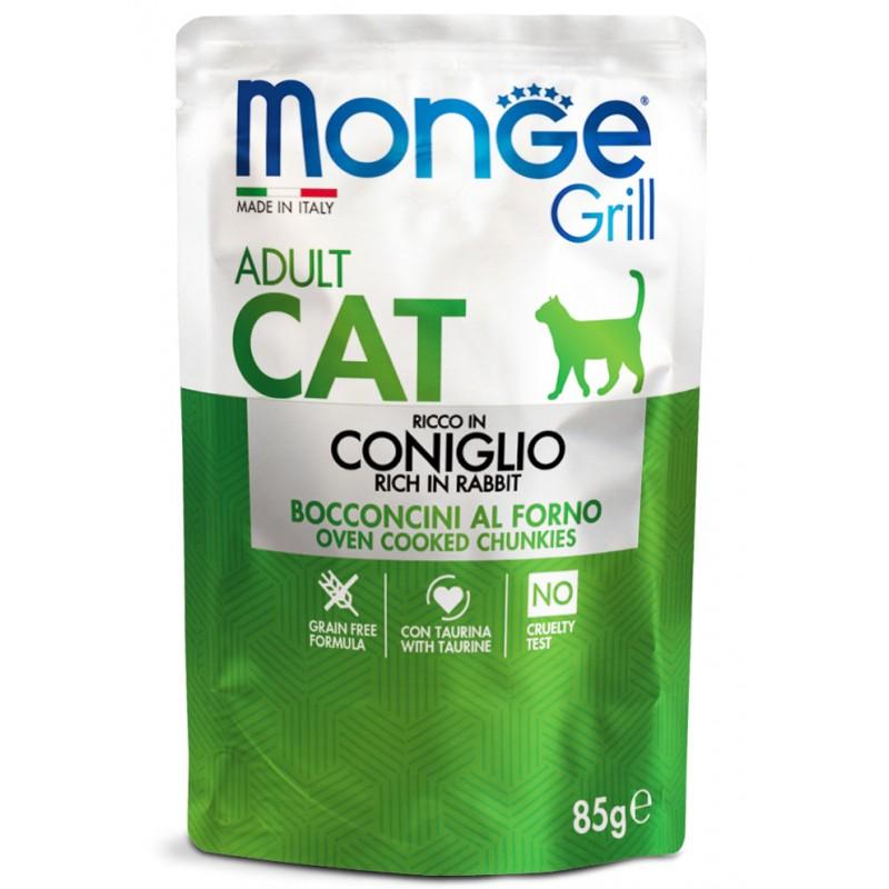 Monge Natural Grill Adult Cibo Umido per Gatti Saldi