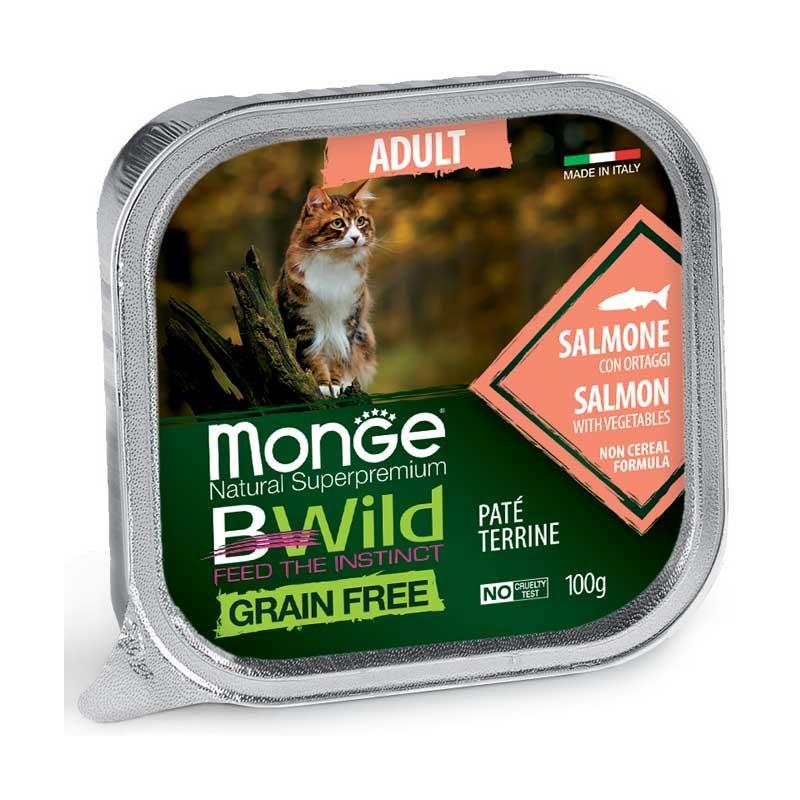 Monge BWild Terrine Grain Free Cibo Umido per Gatti I Più Venduti