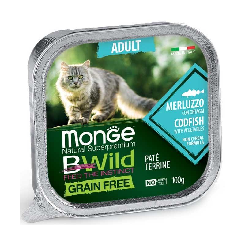 Monge BWild Terrine Grain Free Cibo Umido per Gatti I Più Venduti