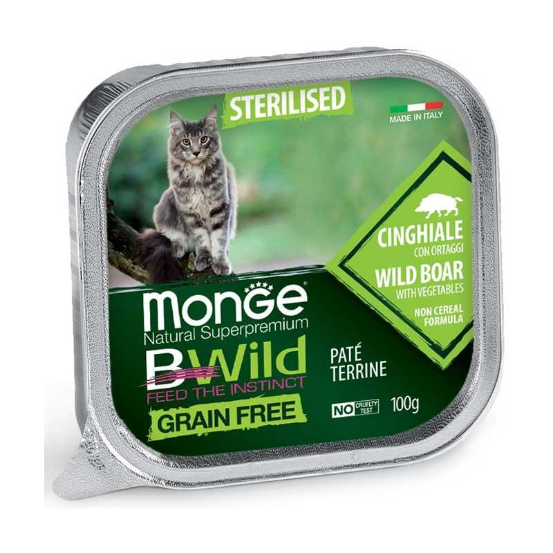 Monge BWild Terrine Grain Free Cibo Umido per Gatti I Più Venduti
