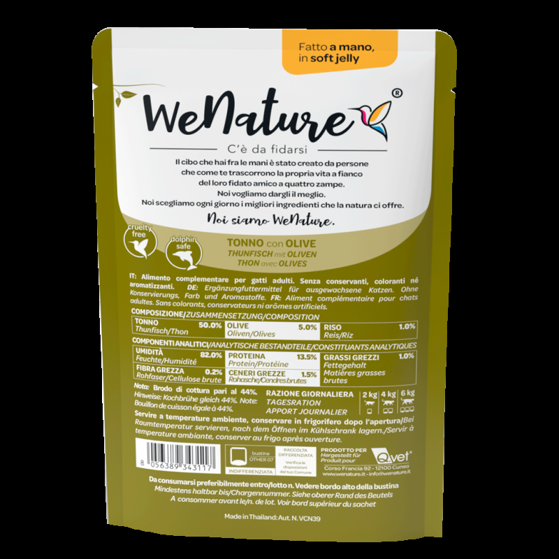 WeNature Bustine Jelly Cibo Umido per Gatti Vendita Economica