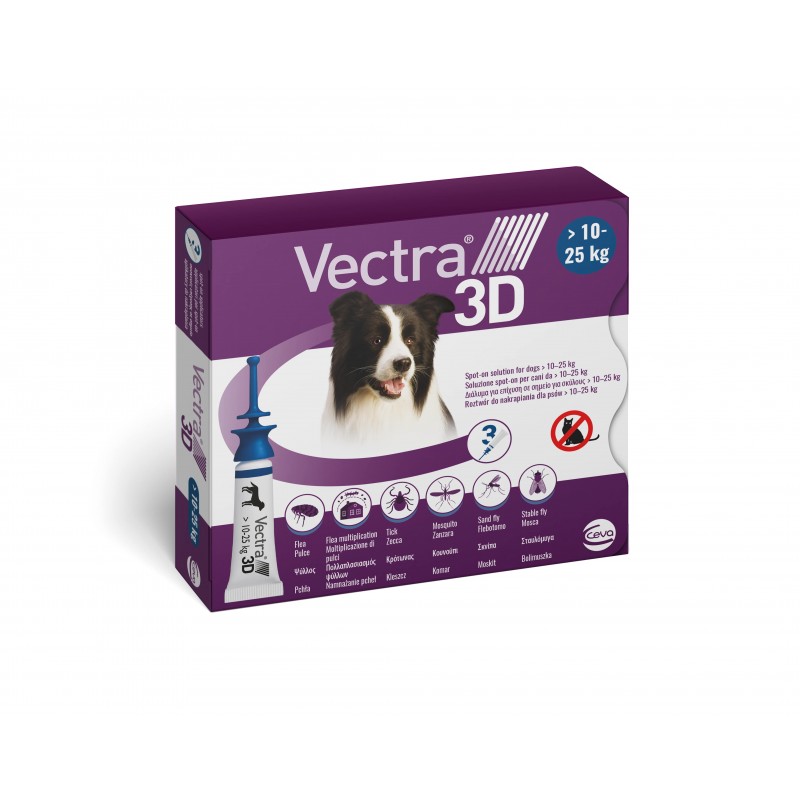 Vectra 3D Antiparassitario Spot-On per Cani Sconto