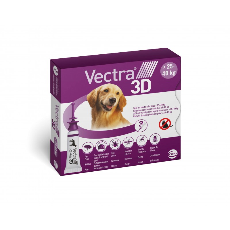 Vectra 3D Antiparassitario Spot-On per Cani Sconto