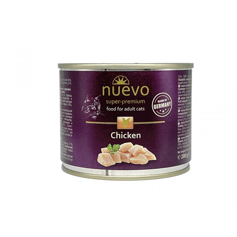Nuevo Super Premium Patè in Lattina per Gatti Adulti Moda