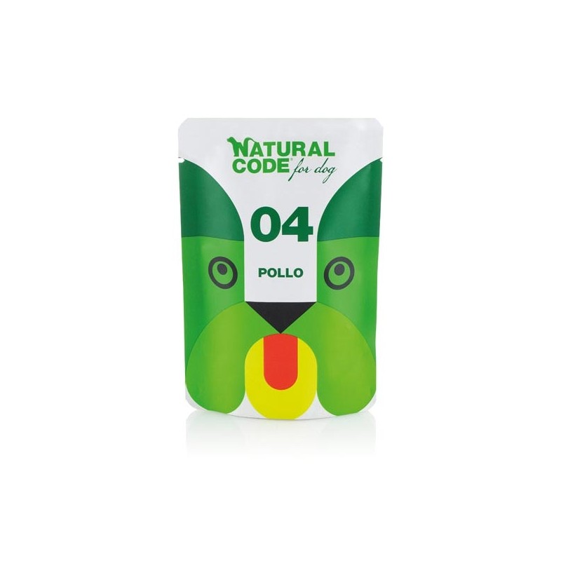 Natural Code Dog Pouch 300 per Cani Adulti Nuovo