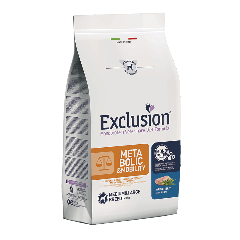 Exclusion Diet Metabolic e Mobility per Cani