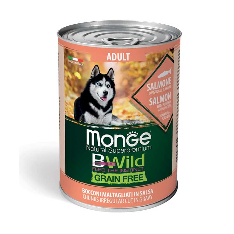 Monge BWild Grainfree Cibo Umido per Cani Economico