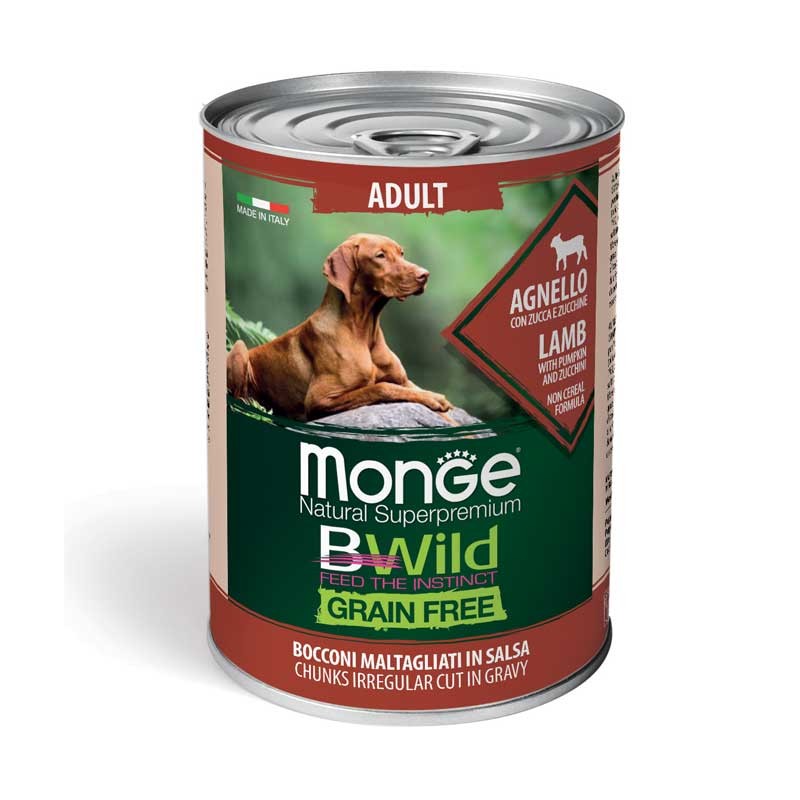 Monge BWild Grainfree Cibo Umido per Cani Economico
