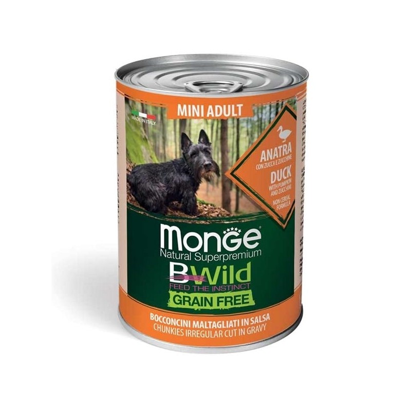 Monge BWild Grainfree Cibo Umido per Cani Economico