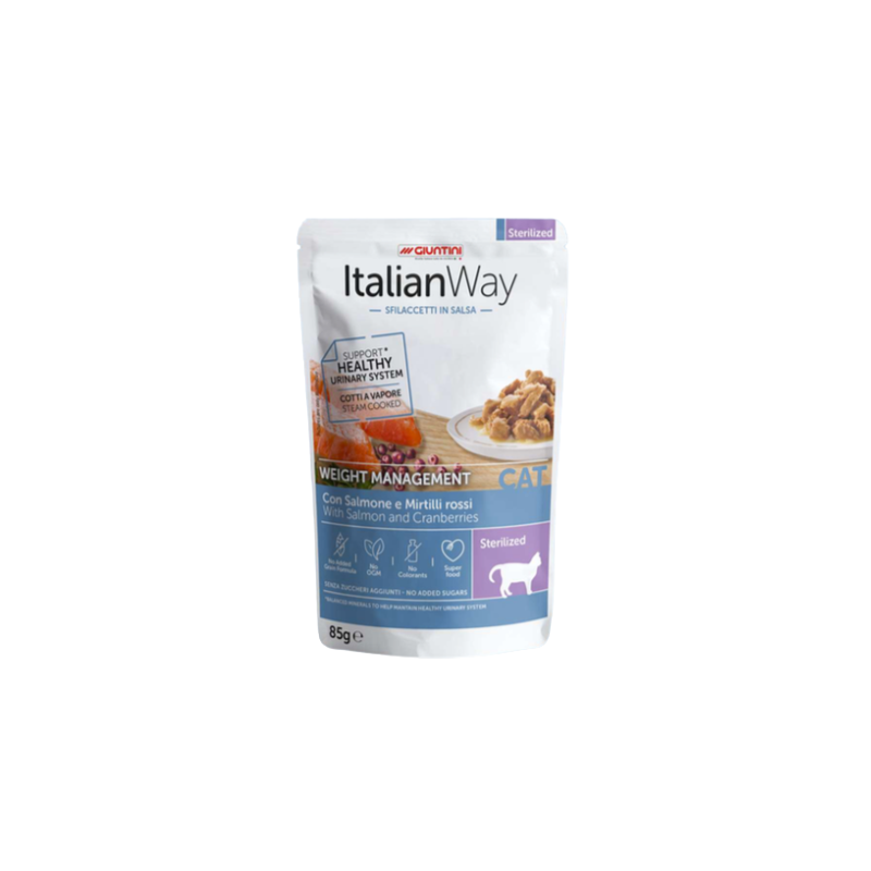 ItalianWay Sterilized Cibo Umido per Gatti Pezzi Unici