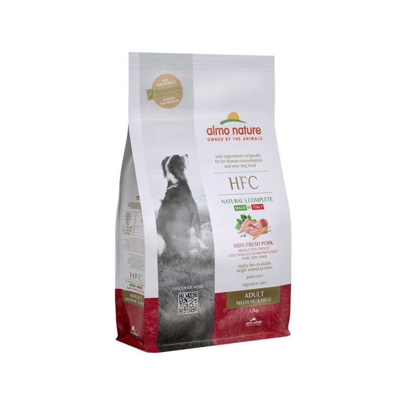 Almo Nature HFC Adult M-L con Maiale per Cani Offerte